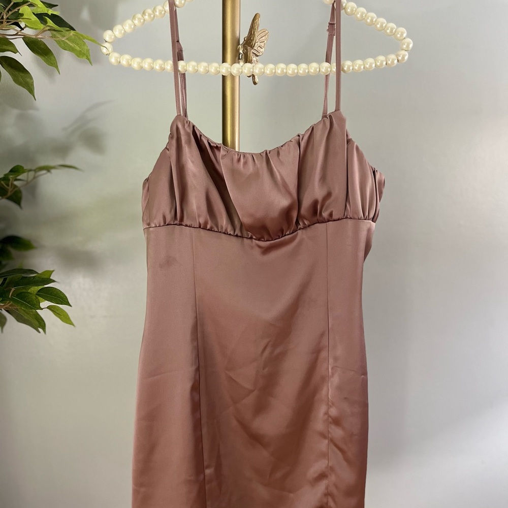Satin Dress